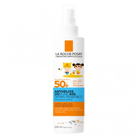 Anthelios SPF 50+ Dermo-Pediatrics Spray Invisible 200 ml