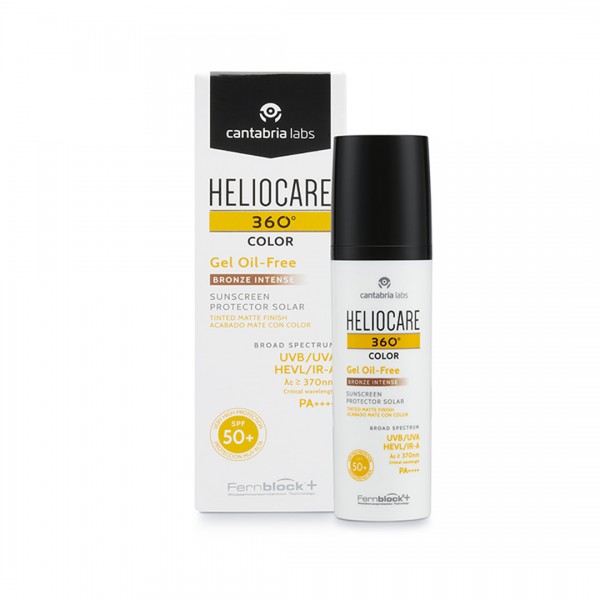 Heliocare 360º SPF 50+ Gel Oil-Free Bronze Intense 50 ml