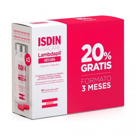 Isdin Lambdapil Anticaída 180 Cápsulas