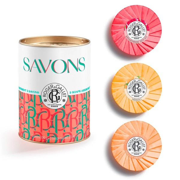 Roger&Gallet Jabones Perfumados Neroli + Gingembre + Ceillet Mignardise 100 g