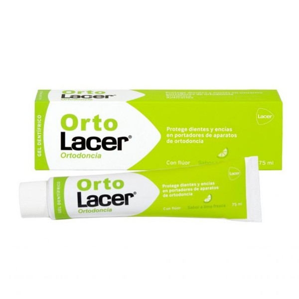 Ortolacer Gel Dentífrico Ortodoncia 75 ml