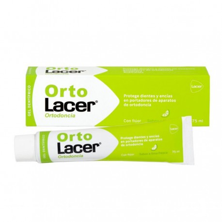 Ortolacer Gel Dentífrico Ortodoncia 75 ml