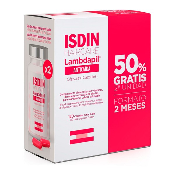 Isdin Lambdapil Anticaída pack 120 Cápsulas