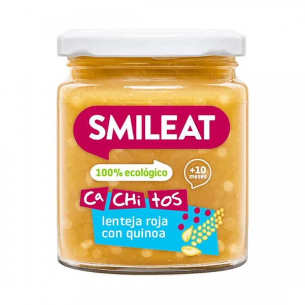 Smileat Tarrito Cachitos de Lentejas con Quinoa 230 g