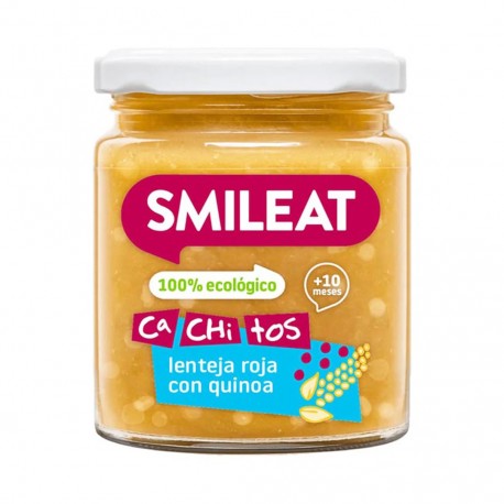 Smileat Tarrito Cachitos de Lentejas con Quinoa 230 g