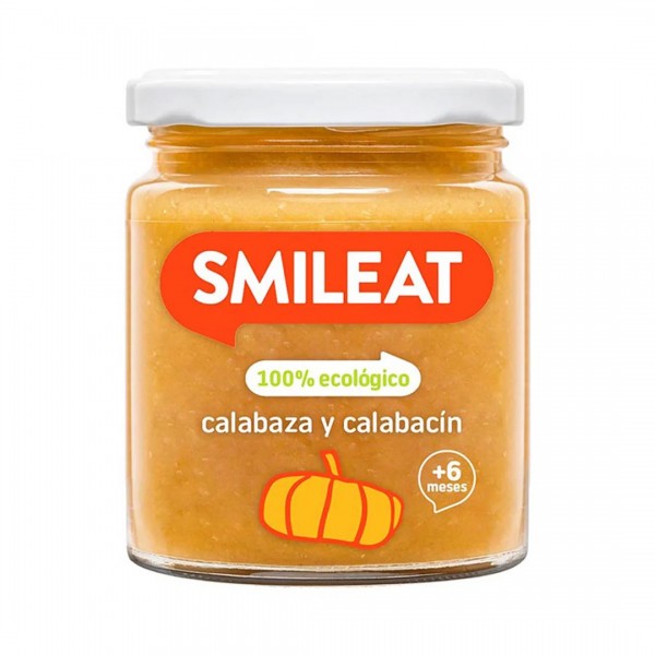 Smileat Tarrito Calabaza y Calabacin 230 g