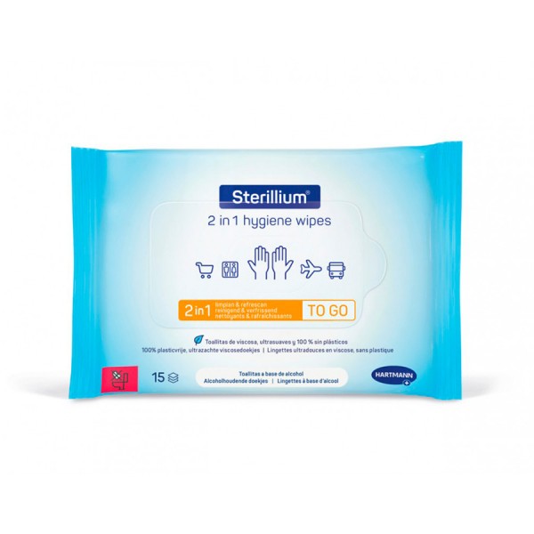 Sterillium Toallitas 2 en 1 To Go 15 Unidades