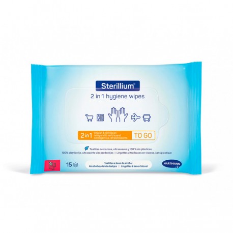Sterillium Toallitas 2 en 1 To Go 15 Unidades