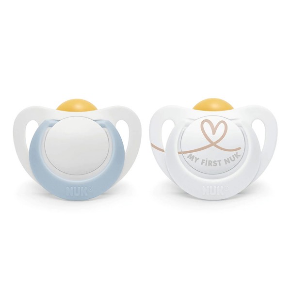 NUK Star Chupete Latex 0-6 Meses