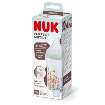 NUK Perfect Match Anti Colicos Winnie 3+ Meses 260 ml 2