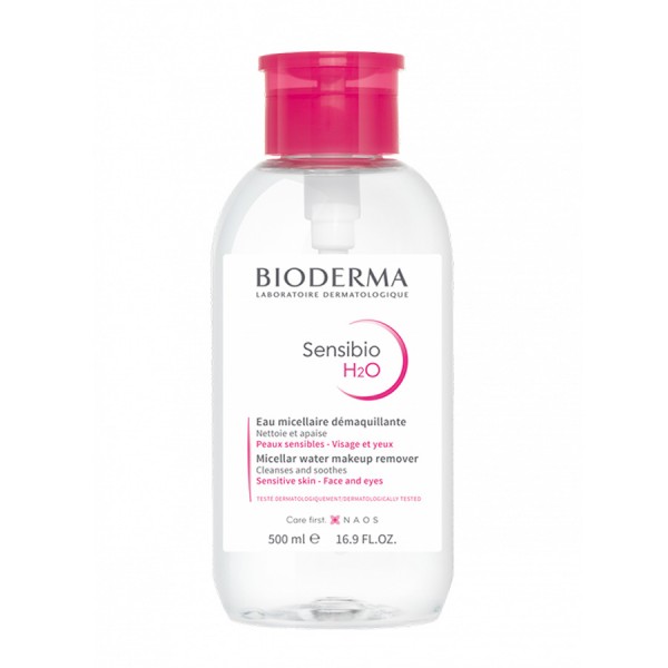 Bioderma Sensibio H2O con Bomba Dosificadora 500 ml