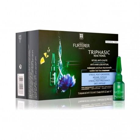 Rene Furterer Triphasic Anticaida Reaccional 12 ampollas