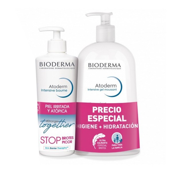 Bioderma Atoderm Intensive Baume 500 ml + Gel Mussant 1 l