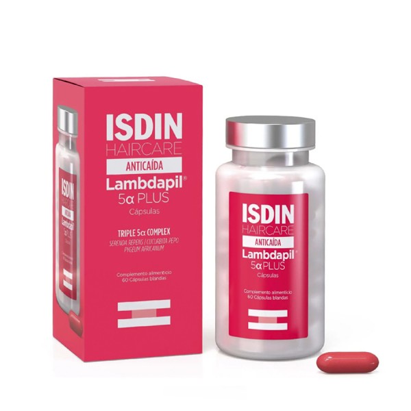 Isdin Lambdapil Anticaída 5 Alfa Plus 60 Cápsulas