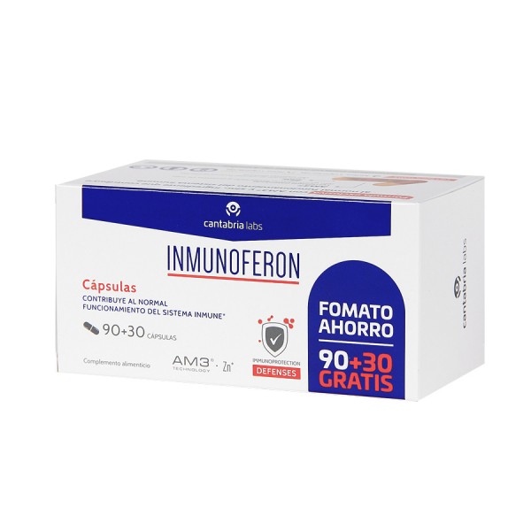 Inmunoferon 90 cápsulas + 30 gratis