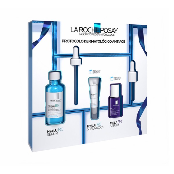 La Roche Posay Pack Hyalu B5 Serum 30 ml + Regalo Hyalu B5 Ojos 5 ml + Mela B3 Sérum 10 ml