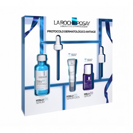 La Roche Posay Pack Hyalu B5 Serum 30 ml + Regalo Hyalu B5 Ojos 5 ml + Mela B3 Sérum 10 ml