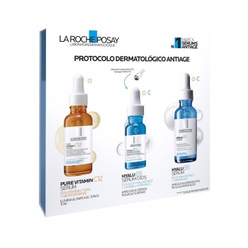 La Roche Posay Pack Pure Vitamin C12 Serum 30 ml + Regalo Hyalu B5 Ojos 5 ml + Hyalu B5 Sérum 10 ml 2