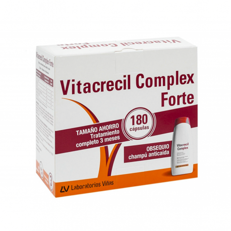 Vitacrecil Complex Forte 180 cápsulas + Champú