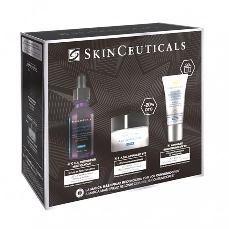 Skinceuticals Cofre HA Intensifyer 30 ml + Age Eye Complex 15 ml + Advanced Brightening 15 ml