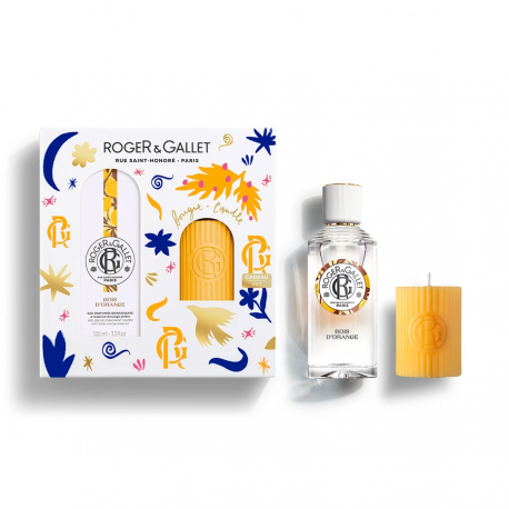 Roger&Gallet Cofre Perfume Bois d'Orange 100 ml + Regalo Vela Perfumada