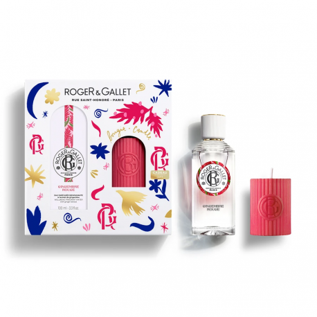 Roger&Gallet Cofre Perfume Gingembre Rouge 100 ml + Regalo Vela Perfumada