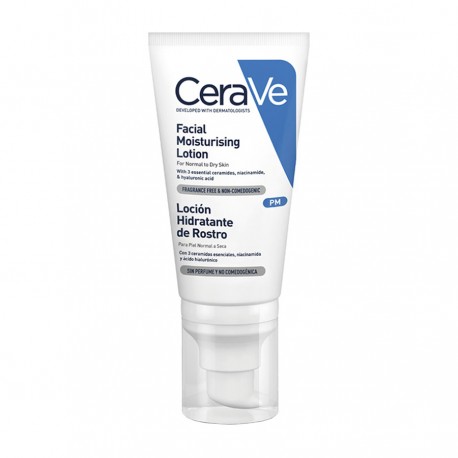 CeraVe Loción Hidratante Rostro PM 52 ml
