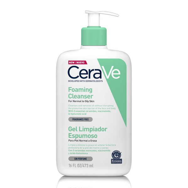 CeraVe Gel Limpiador Espumoso 473 ml
