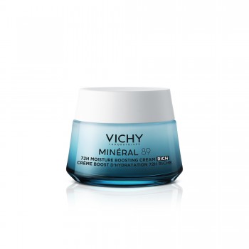 Vichy Mineral 89 Crema Boost Hidratación Rica 50 ml
