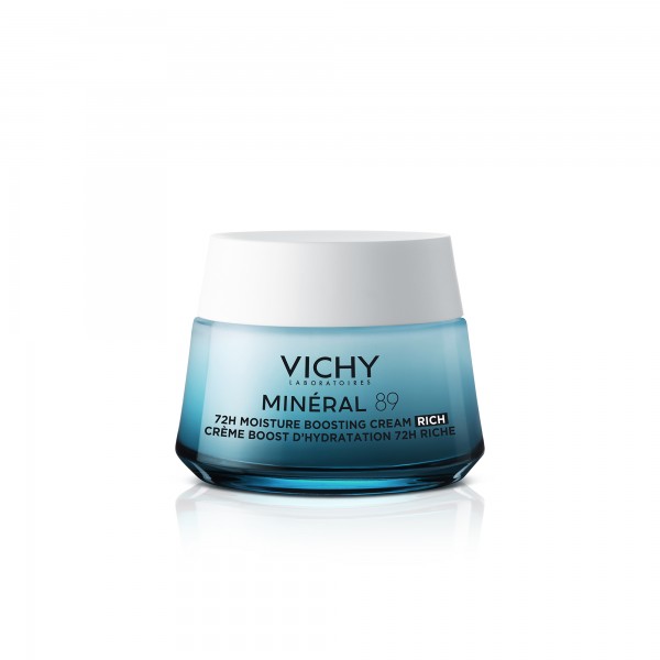 Vichy Mineral 89 Crema Boost Hidratación Rica 50 ml