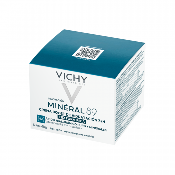 Vichy Mineral 89 Crema Boost Hidratación Rica 50 ml 2
