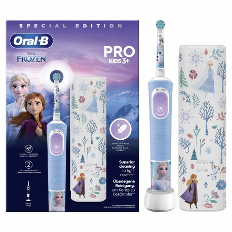 Cepillo Eléctrico Oral-B Pro Kids Frozen II con Estuche