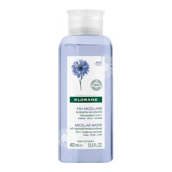 Klorane Agua Desmaquillante Aciano BIO 400 ml