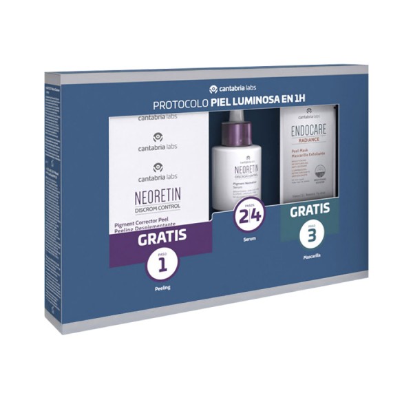 Neoretin Discrom Control Pigment Neutralizer Sérum 30 ml + Regalo 3 Peelings y 3 Mascarillas
