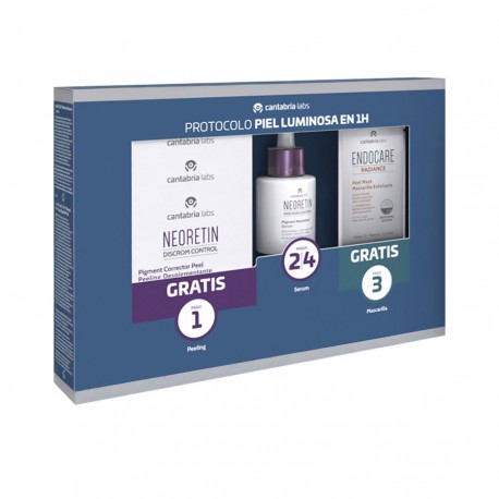 Neoretin Discrom Control Pigment Neutralizer Sérum 30 ml + Regalo 3 Peelings y 3 Mascarillas