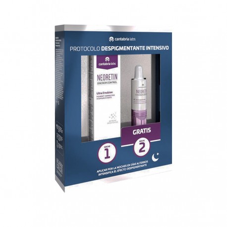 Neoretin Discrom Control Ultra Emulsion 30 ml + Regalo Neoretin Concentrate