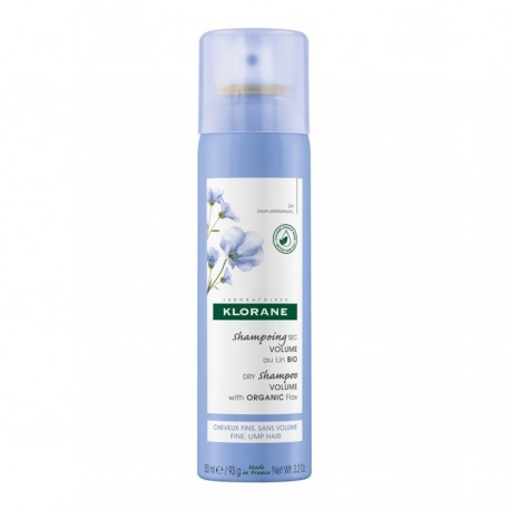 Klorane Champú Seco Volumen Lino 150 ml