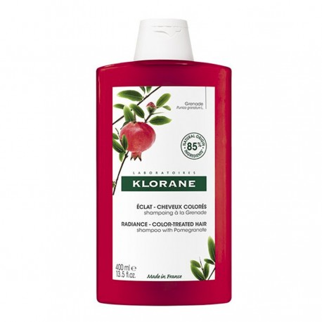 Klorane Champú Extracto de Granada 400 ml