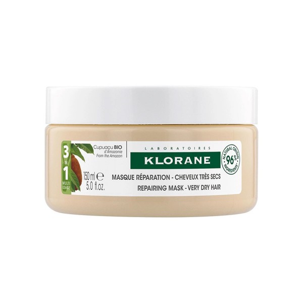 Klorane Mascarilla 3 en 1 Nutri-Reparadora Cupuaçu BIO 150 ml