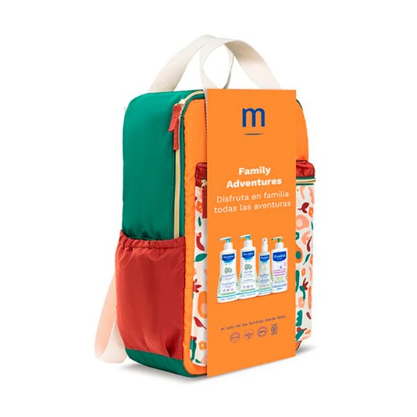 Mustela Mochila Family Adventures Terracota