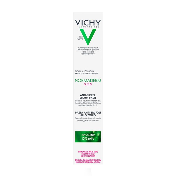 Vichy Normaderm S.O.S Tratamiento Antimperfecciones con Azufre 20 ml