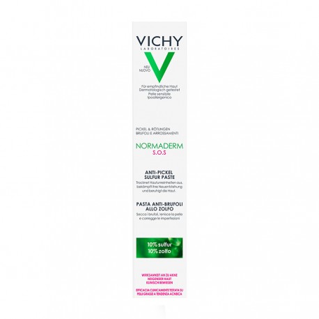 Vichy Normaderm S.O.S Tratamiento Antimperfecciones con Azufre 20 ml
