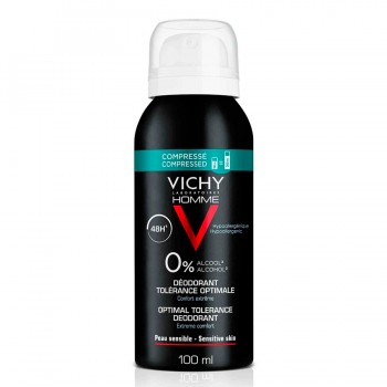 Vichy Homme Desodorante 48H Pieles Sensibles Spray 100 ml