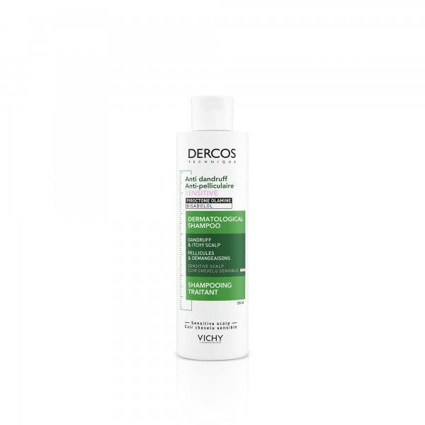 Dercos Champú Anticaspa Cuero Cabelludo Sensible 200 ml