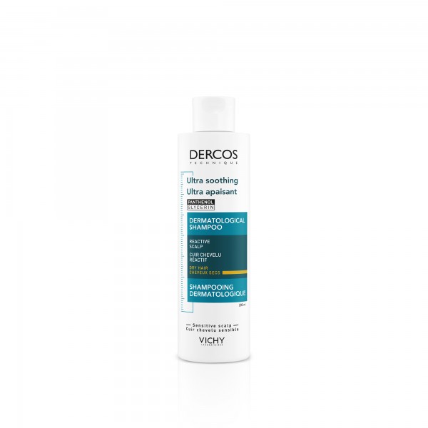 Dercos Champú Ultra Calmante Cabello Seco 200 ml