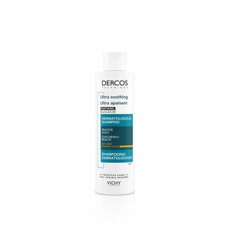 Dercos Champú Ultra Calmante Cabello Seco 200 ml