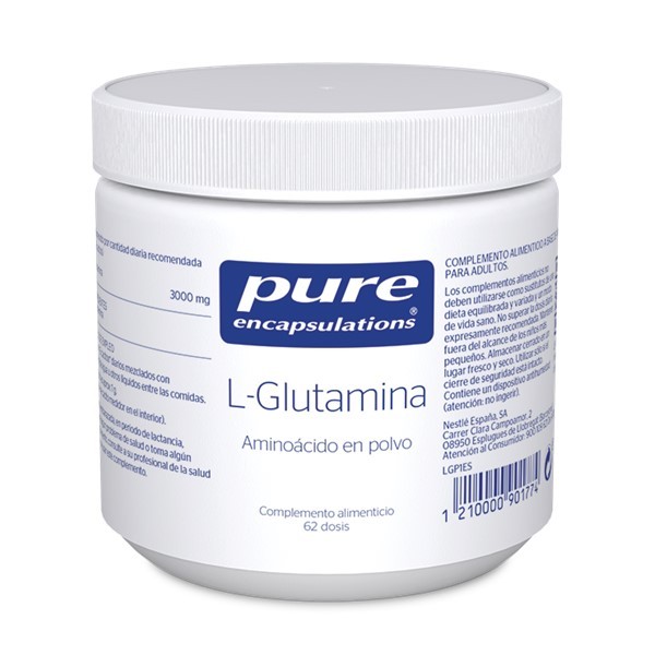 Pure Encapsulations L-Glutamina en Polvo 186 g
