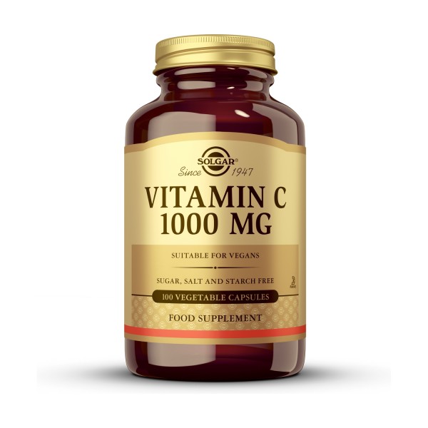 Solgar Vitamina C 1000 mg 100 Cápsulas Vegetales