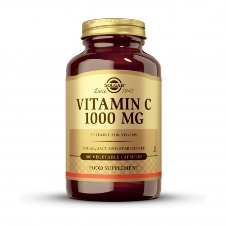 Solgar Vitamina C 1000 mg 100 Cápsulas Vegetales