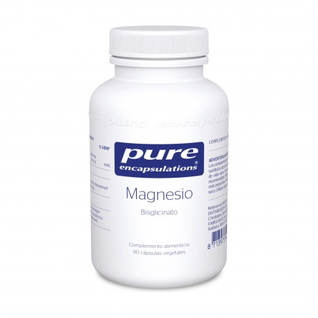 Pure Encapsulations Bisglicinato Magnesio 90 Cápsulas
